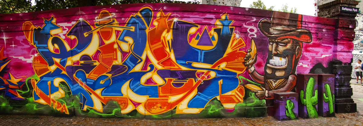 "Bananna Park 2012, Nørrebro, Copenhagen" by Tiws from https://www.flickr.com/photos/tiws/7661081972 (CC BY 2.0)